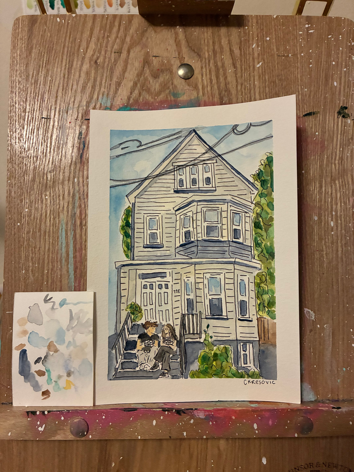 Custom Watercolour Painting